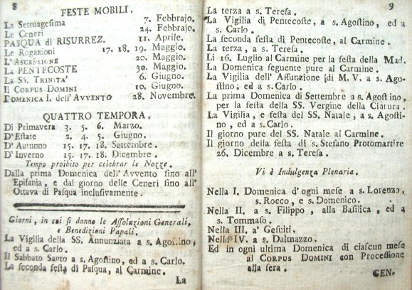 Il Torinese, 1773