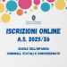 immagine iscrizione scuole infanzia 2025 - 2026