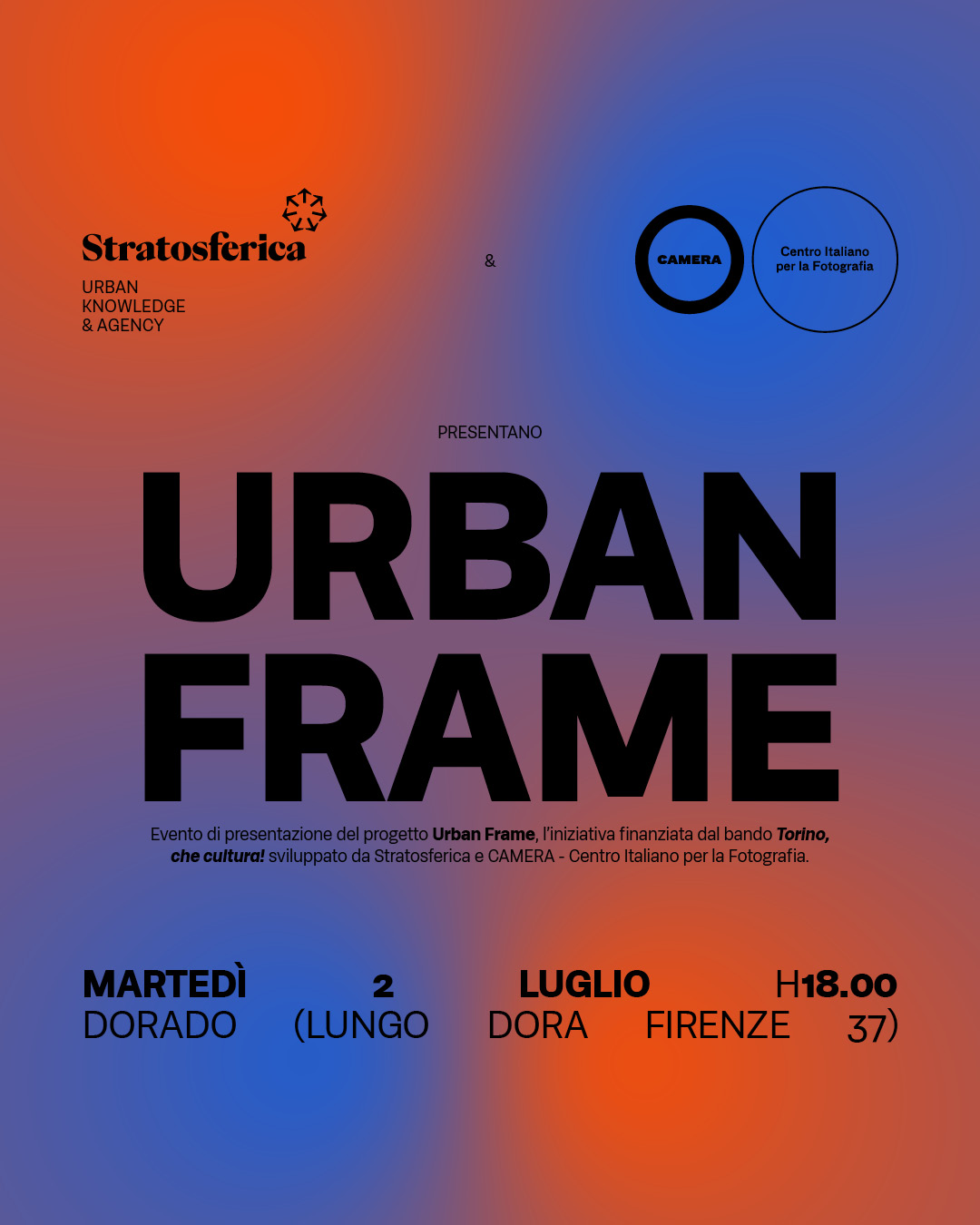 Evento di lancio Urban Frame