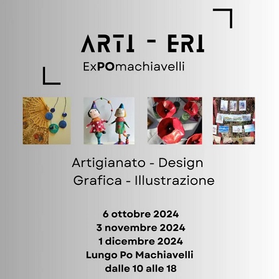 ARTI-ERI mostra mercato Lungo Po Machiavelli