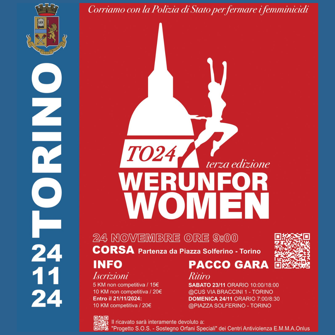 We Run For Women: una corsa per dire basta alla violenza sulle donne