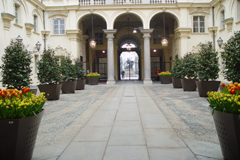 foto del cortile d'onore