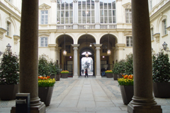 foto del cortile d'onore