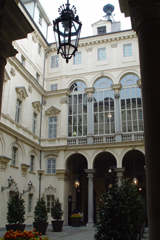foto del cortile d'onore