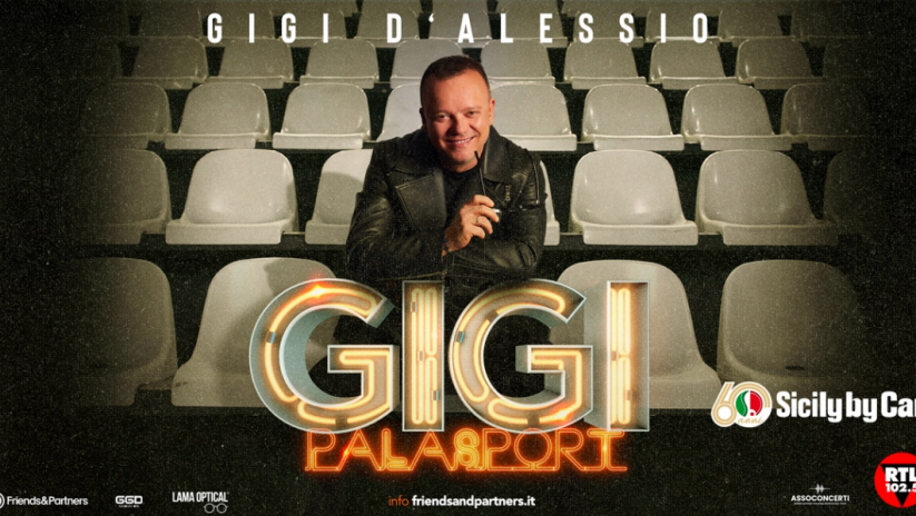 copertina del tour di Gigi D'Alessio 