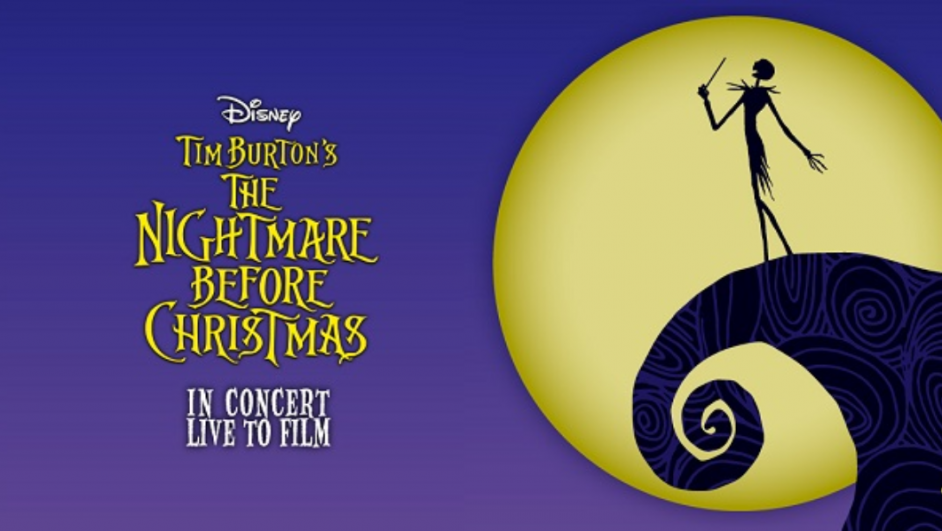 locandina del Concert Live to Film di The Nightmare Before Christmas a Torino