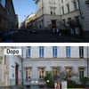Riqualificazione spazio pubblico del Borgo di Barriera di Milano| scuola G. E. Pestalozi | Via Banfo | Prima e dopo